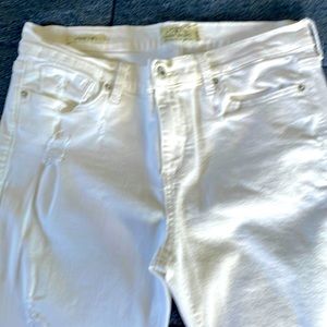 Lucky Brand white jeans